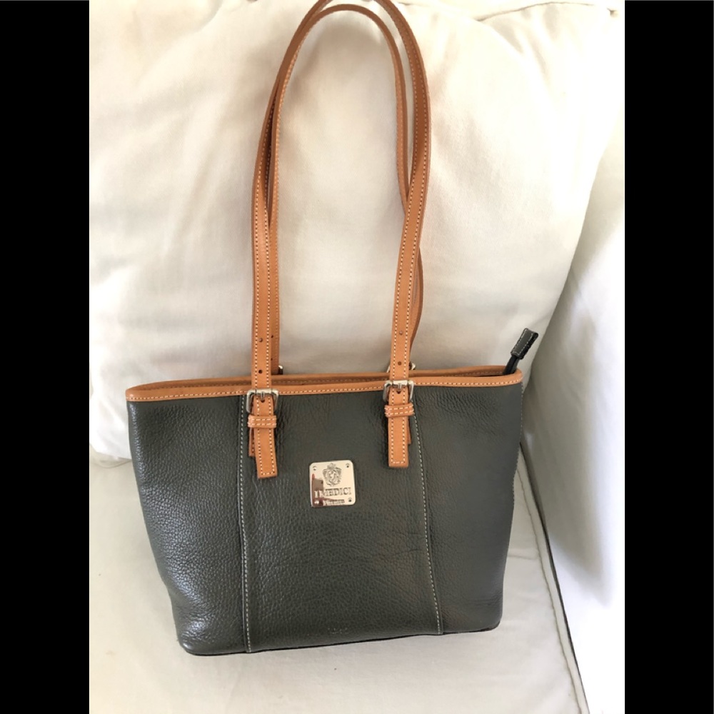 I Medici Top handle tote bag in EUC